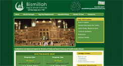 Desktop Screenshot of bismillahhajj.com